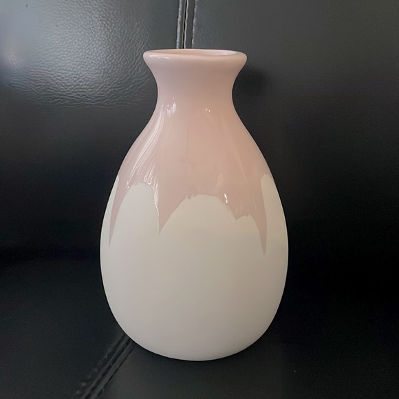 Isaac Mizrahi Sienna Hand Dipped Decorative Ceramic Vase - Picture 2 of 3